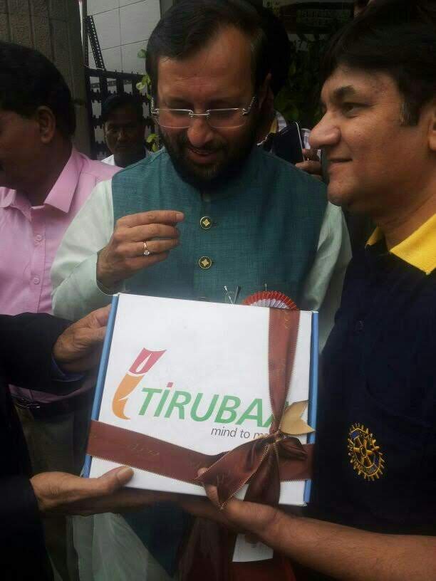 Union Minister Prakash Jawdekar